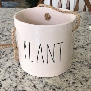 Rae Dunn hanging plant holder